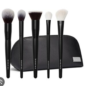 Morphe 5 Piece Makeup Brush Set NWT
